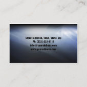 Carte De Visite Auto Repair Service Acheter Détails du véhicule (Dos)