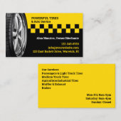 Carte De Visite Auto Repair Shop Business Card Template (Devant / Derrière)