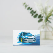 Carte De Visite Auto Services | Car Detailing | Soap Bubbles (Debout devant)