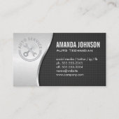 Carte De Visite Auto Services | Mechanic | Tech (Devant)