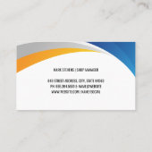 Carte De Visite Auto Spray Gun Logo | Car Paint Shop (Dos)