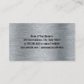 Carte De Visite Auto Technicien Travailler sur les voitures (Dos)