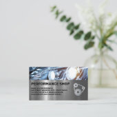 Carte De Visite Autobody | Performance Shop | Headlights (Debout devant)