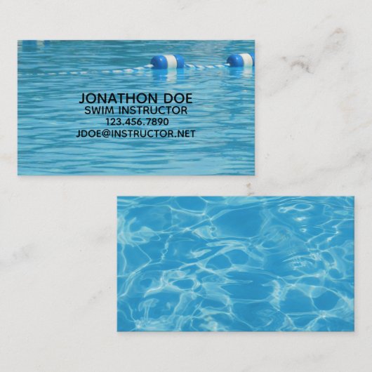 Carte De Visite Autocar (Devant / Derrière)