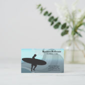 Carte De Visite Autocar de surf (Debout devant)