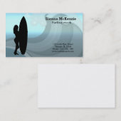 Carte De Visite Autocar de surf (Devant / Derrière)