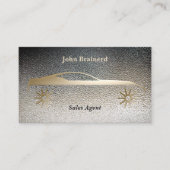 Carte de visite automatique de luxe Gold et Sapphi (Devant)