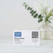 Carte de visite automatique d'ordre d'email (Debout devant)