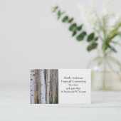 Carte De Visite Automne dans l'Aspen (Debout devant)