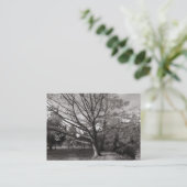 Carte De Visite Automne dans le parc (Debout devant)