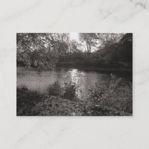 Carte De Visite Automne dans le parc