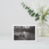 Carte De Visite Automne dans le parc (frontière) (Debout devant)