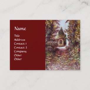 Carte De Visite AUTOMNE SILENCIEUX À FLORENCE Paysage de Toscane