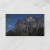 Carte De Visite Automnes de vallée de Yosemite, Etats-Unis (Dos)