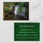 Carte De Visite Automnes de Whatcom (Devant / Derrière)