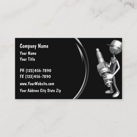 Carte de visite automobile (Devant)