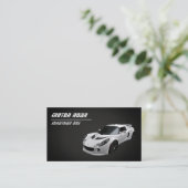 Carte de visite automobile (Debout devant)