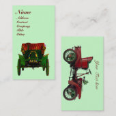 CARTE DE VISITE AUTOMOBILE (Devant / Derrière)