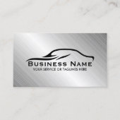 Carte De Visite Automobile Auto Repair Professional Metal Car (Devant)