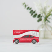 Carte De Visite Automobile | Car Services Logo (Debout devant)