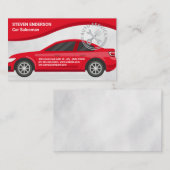 Carte De Visite Automobile | Car Services Logo (Devant / Derrière)