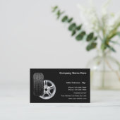 Carte De Visite Automobile Conçue Professionnellement (Debout devant)