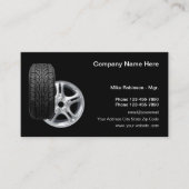 Carte De Visite Automobile Conçue Professionnellement (Devant)