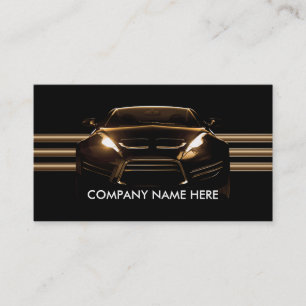Carte De Visite Automobile Cool Car