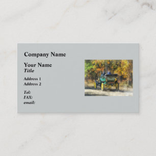 Carte De Visite Automobile de vapeur de Stanley