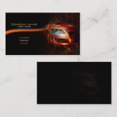 carte de visite automobile élégant (Devant / Derrière)