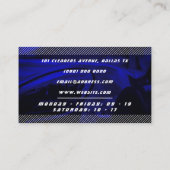 Carte de visite automobile professionnel moderne (Dos)