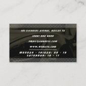 Carte De Visite automobile professionnelle moderne (Dos)