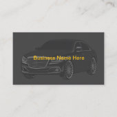 Carte De Visite Automotive Business Cards New Design (Devant)