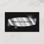 Carte De Visite Automotive Mobile Detailing Cool (Devant)