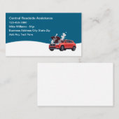 Carte De Visite Automotive Repair Roadside Assistance (Devant / Derrière)