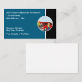 Carte De Visite Automotive Services And Mobile Repair  (Devant / Derrière)