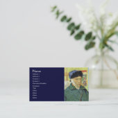 Carte De Visite Autoportrait avec oreille bandée par Van Gogh (Debout devant)