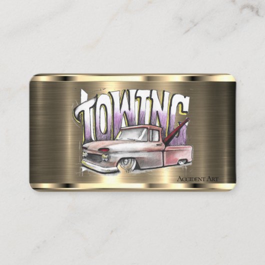 Carte de visite AutoTemplate (Devant)