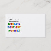 Carte De Visite Autrement connu comme cadeaux de Meilleur-est (Dos)