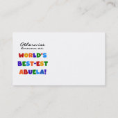 Carte De Visite Autrement connu en tant que cadeaux du (Dos)