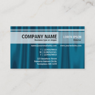 Carte De Visite Autres tonalités - Draperie 01