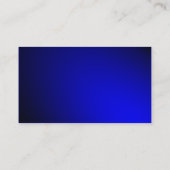 Carte De Visite Autres tons - Illuminé - Bleu (Dos)