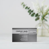 Carte De Visite Autres tons - Illuminé - Gris (Debout devant)