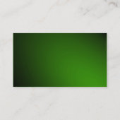 Carte De Visite Autres tons - Illuminé - Vert (Dos)
