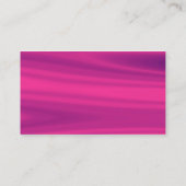 Carte De Visite Autres tons - rose élément (Dos)