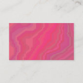 Carte De Visite Autres tons - Rouge Marbré (Dos)