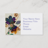 Carte De Visite Autumn Leaves (Devant)