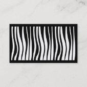 Carte De Visite aux cheveux roux (Dos)