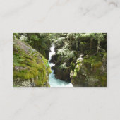 Carte De Visite Avalanche Gorge II at Glacier National Park (Dos)