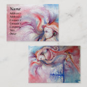 Carte De Visite AVALON Magic and Mystery or papier métallurgique (Devant / Derrière)